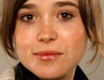 Ellen Page Cum Facial Fake